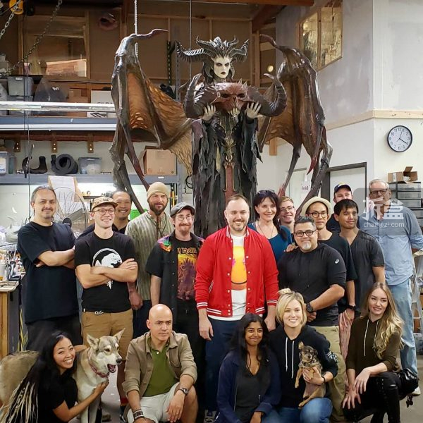 อลังการงานปั้น กับ Diablo4 Lilith Statue ที่จะนำไปโชว์ในงาน 2019 Blizzard Carnival