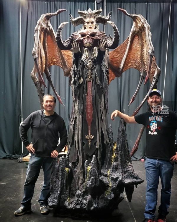 อลังการงานปั้น กับ Diablo4 Lilith Statue ที่จะนำไปโชว์ในงาน 2019 Blizzard Carnival