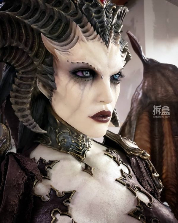 อลังการงานปั้น กับ Diablo4 Lilith Statue ที่จะนำไปโชว์ในงาน 2019 Blizzard Carnival