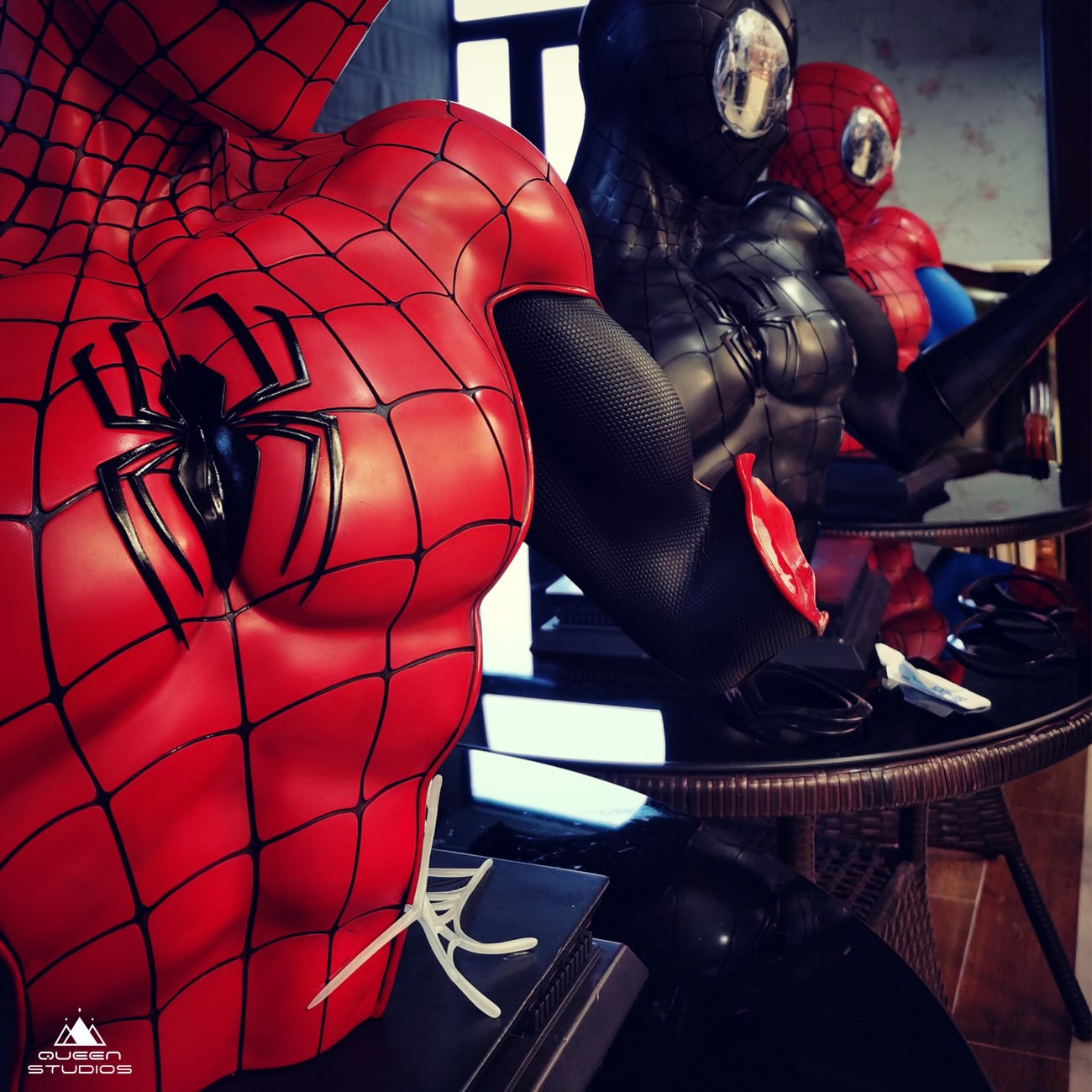 เบื้องหลังงานปั้น Spiderman Bust ค่าย Queen Studios