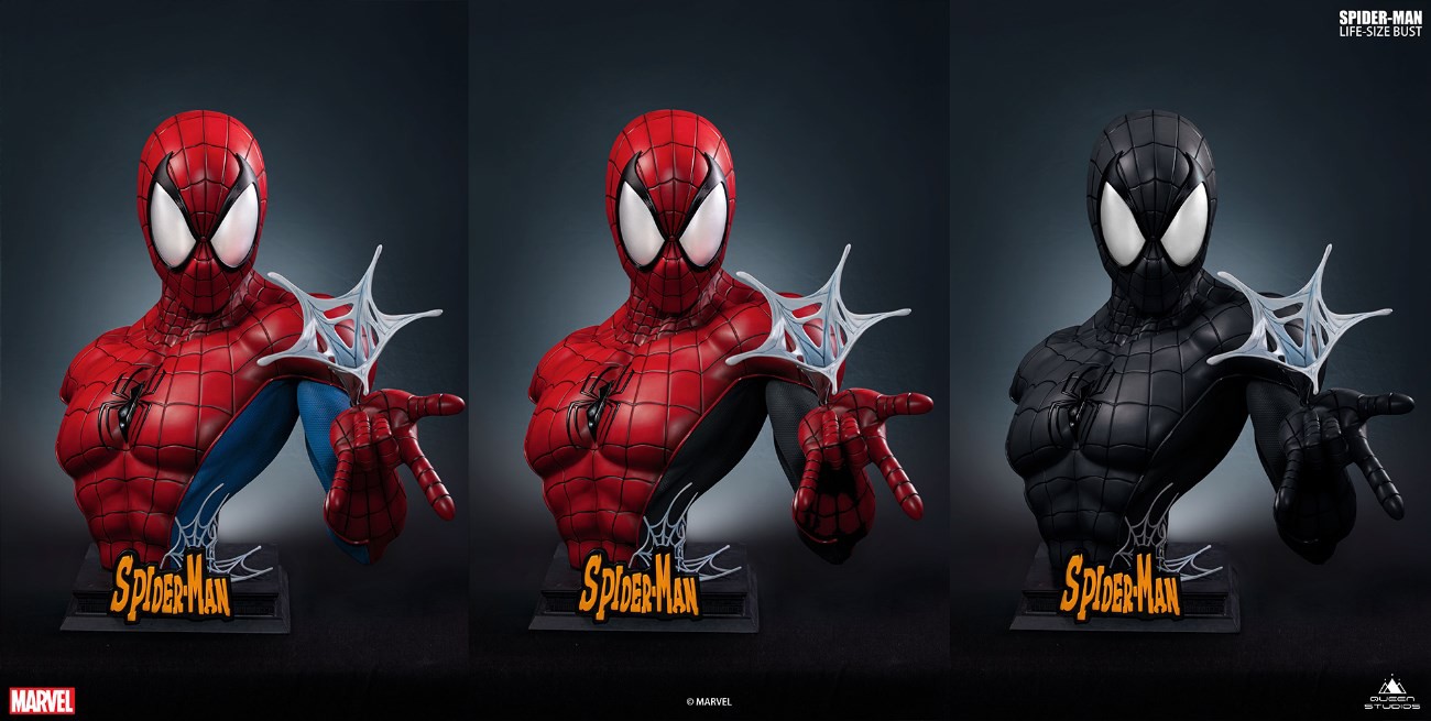 เบื้องหลังงานปั้น Spiderman Bust ค่าย Queen Studios