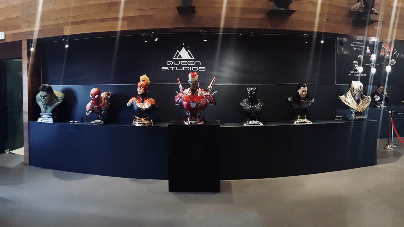 Queen Studio ปล่อยภาพเบื้องหลังงานปั้น Joker และ Captain Marvel