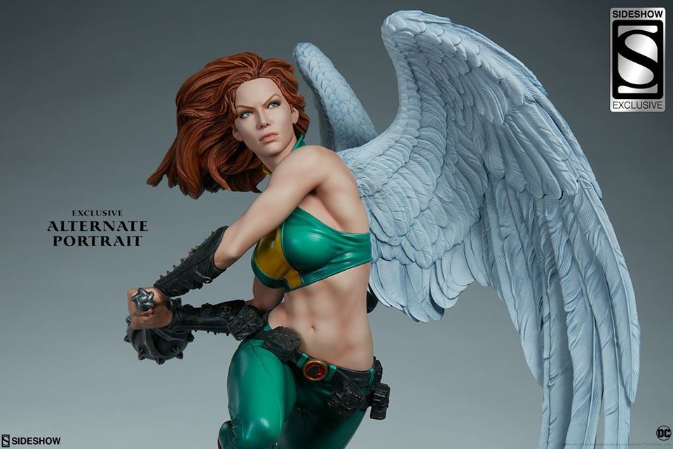 เผยภาพแรกงานปั้น Hawkgirl ผลงานสวยเนี๊ยบจากค่าย Sideshow