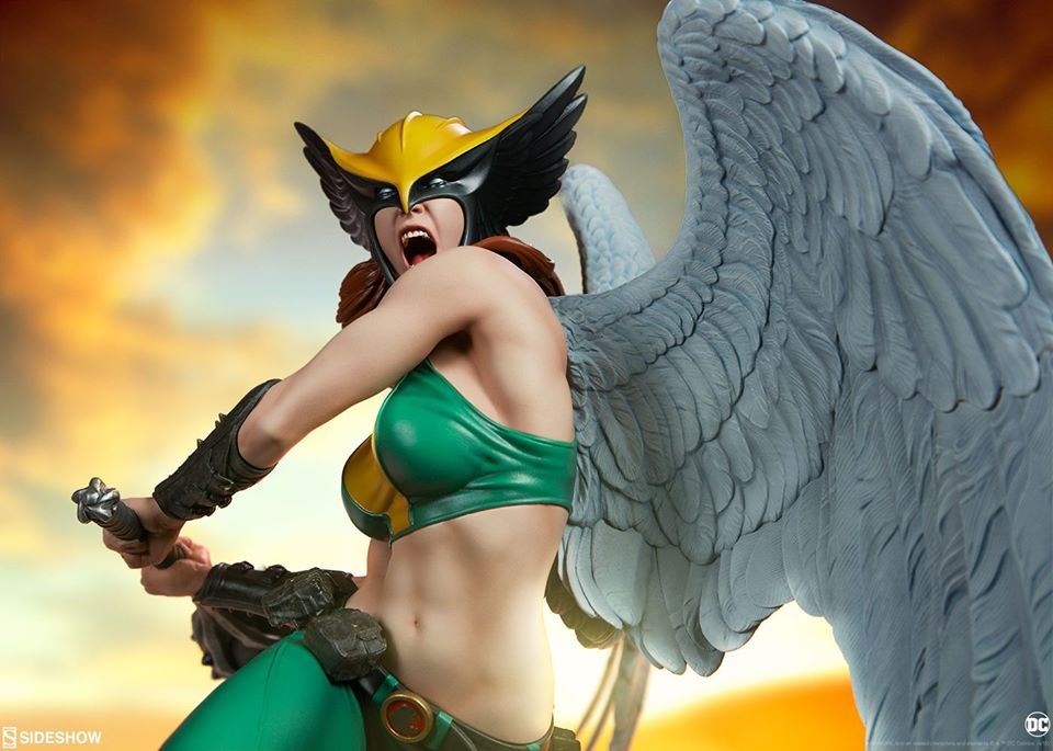 เผยภาพแรกงานปั้น Hawkgirl ผลงานสวยเนี๊ยบจากค่าย Sideshow