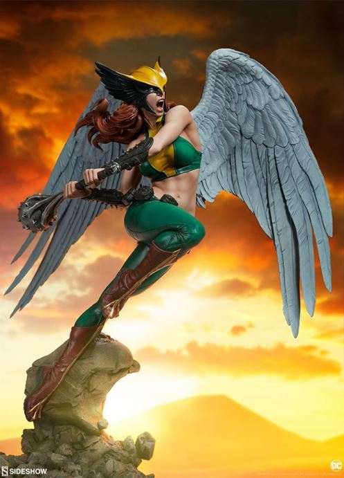 เผยภาพแรกงานปั้น Hawkgirl ผลงานสวยเนี๊ยบจากค่าย Sideshow