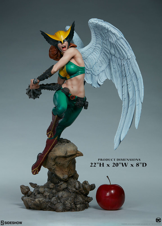 เผยภาพแรกงานปั้น Hawkgirl ผลงานสวยเนี๊ยบจากค่าย Sideshow