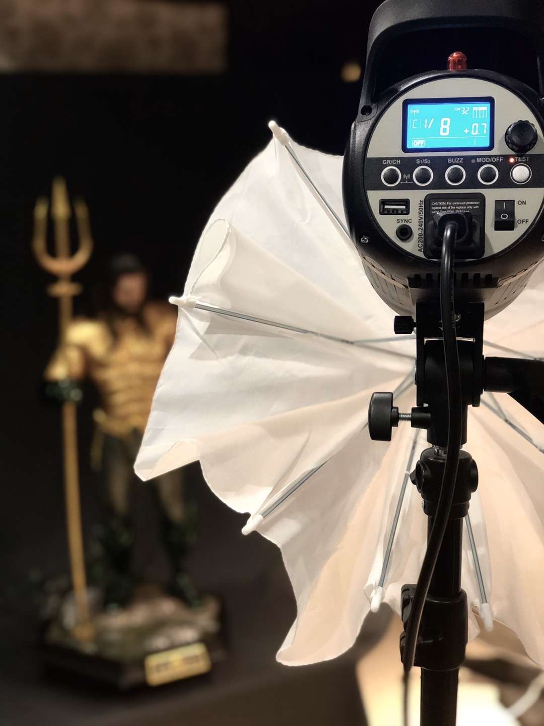 แย้มเล็ก ๆ กับ Aquaman ขนาด 1/2 ค่าย Queen Studios