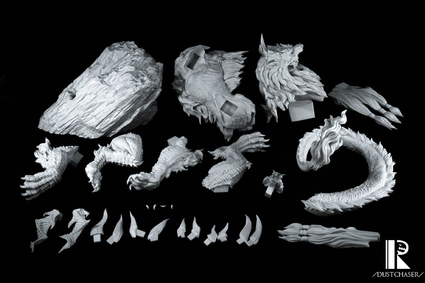 งานปั้น Creature Fantasy Narasimha Watcher of the Death โดย R-One