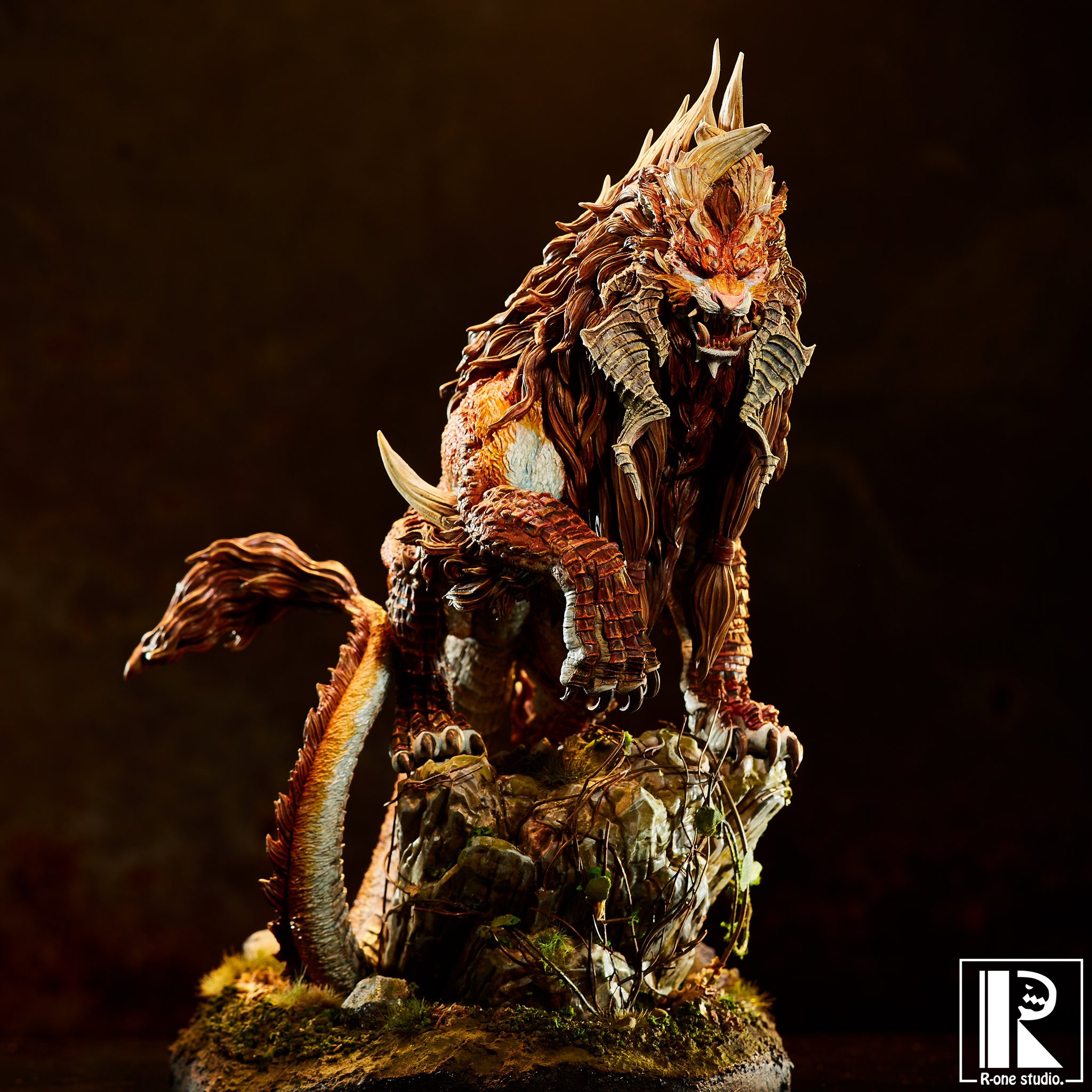 งานปั้น Creature Fantasy Narasimha Watcher of the Death โดย R-One