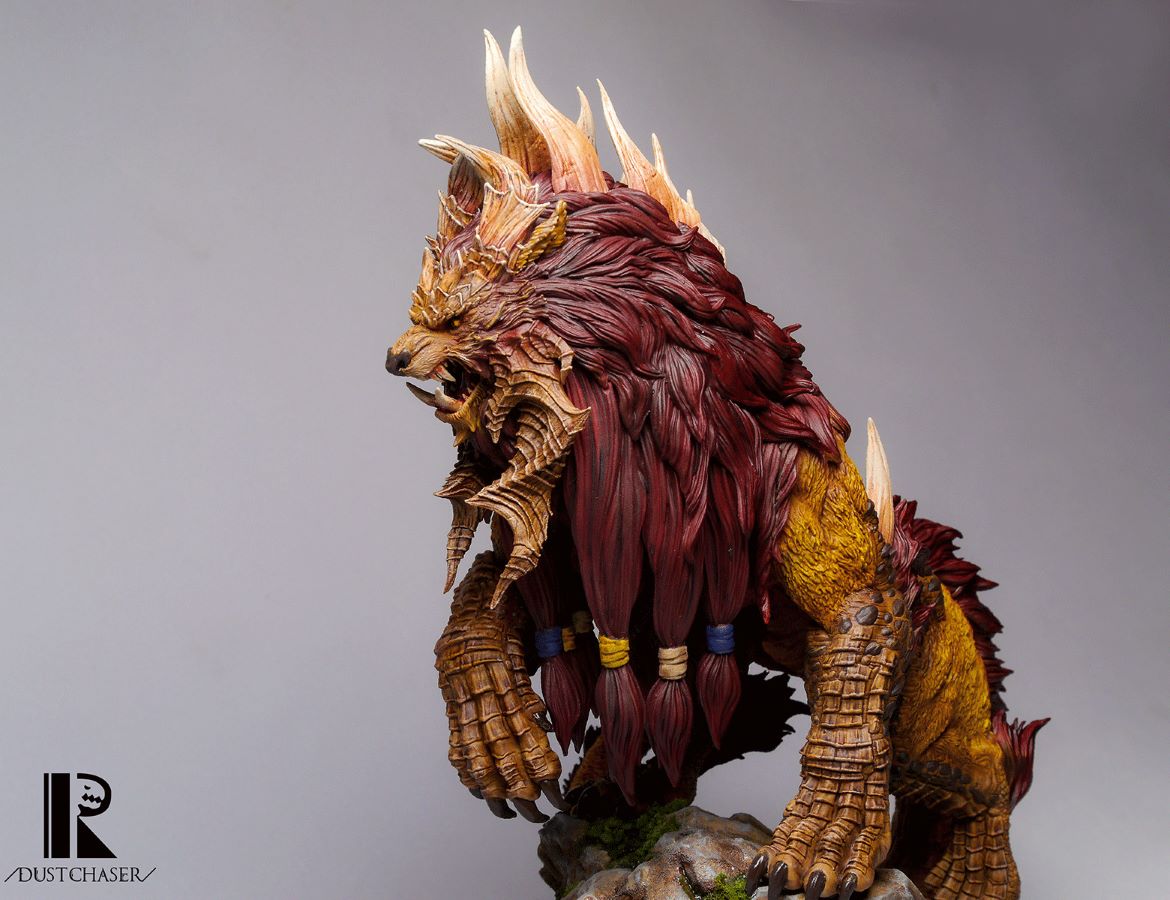 งานปั้น Creature Fantasy Narasimha Watcher of the Death โดย R-One