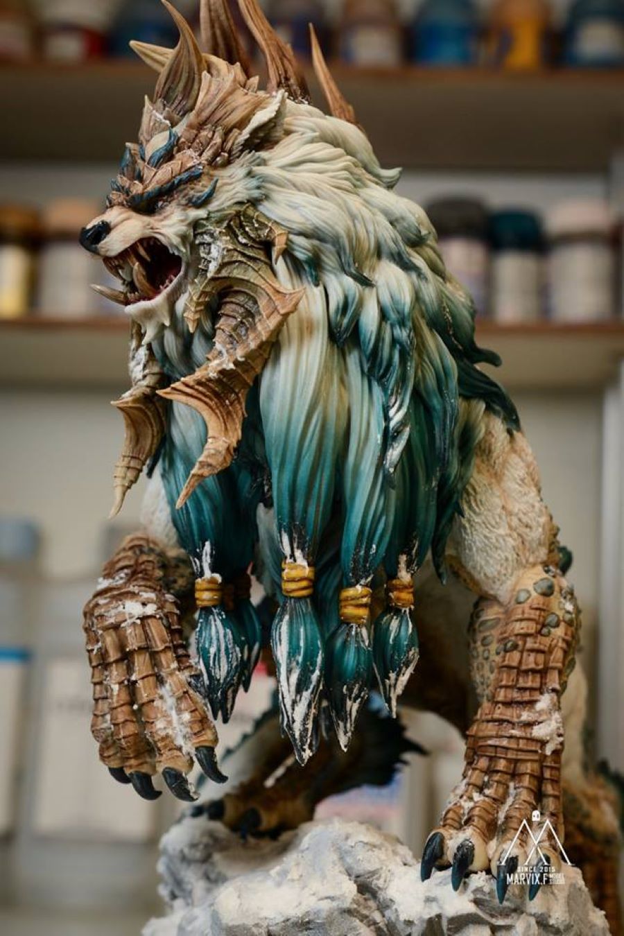 งานปั้น Creature Fantasy Narasimha Watcher of the Death โดย R-One