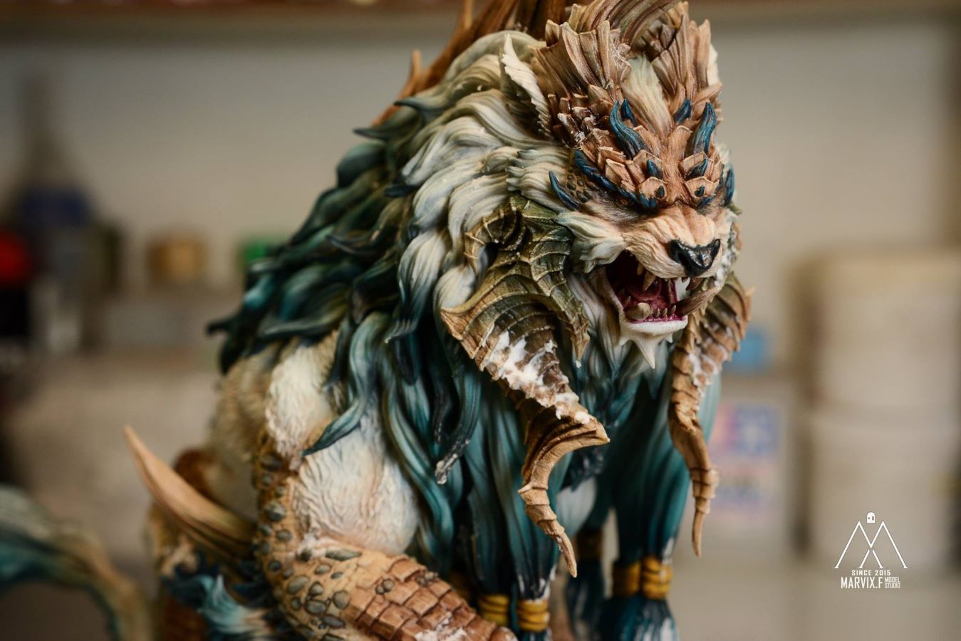 งานปั้น Creature Fantasy Narasimha Watcher of the Death โดย R-One