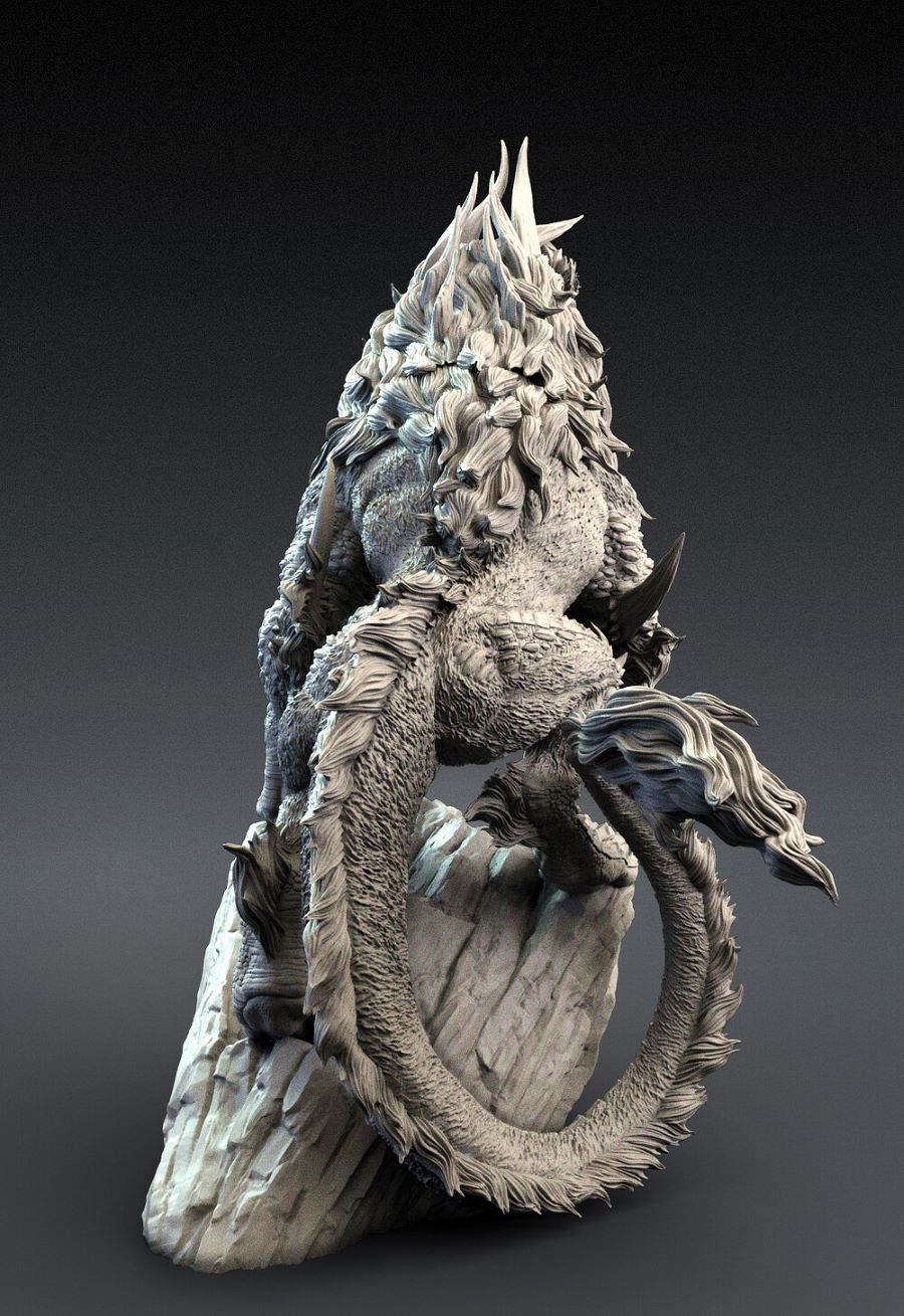 งานปั้น Creature Fantasy Narasimha Watcher of the Death โดย R-One