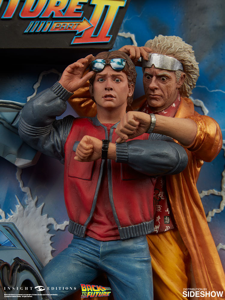 เจ๋งโคตร!! กับงานปั้นจากภาพโปสเตอร์ภาพยนต์คลาสสิคตลอดกาล Back to the Future II