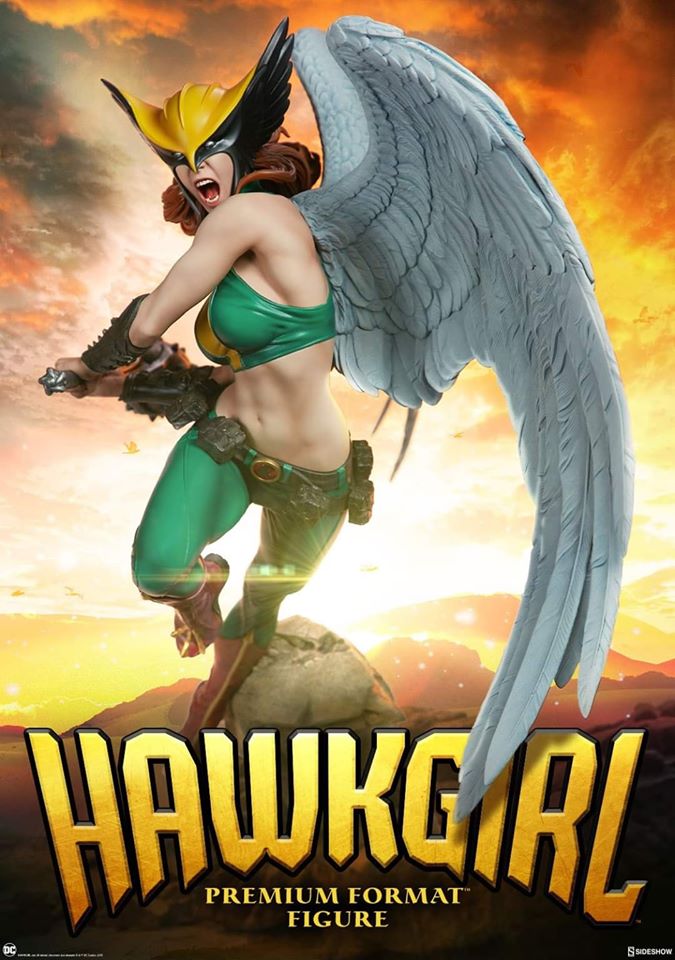 เผยภาพแรกงานปั้น Hawkgirl ผลงานสวยเนี๊ยบจากค่าย Sideshow